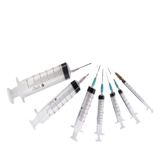 1ml 3 Ml 5ml 10ml 20ml 60ml Disposable Plastic Luer Lock Syringes With Needle