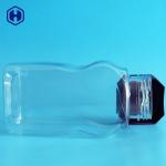 Coffee Bean Leak Proof Plastic Jar Transparent Plastic Food Jar
