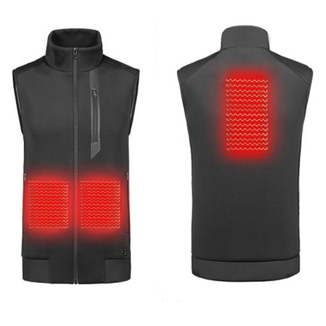 Electrically Thermal Rechargeable Heated Vest graphene Heated Body Warmer