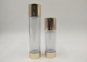 Quality High Grade Airless Cosmetic Bottles And Jars AS ABS Plastic Eco Friendly wholesale