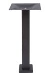 Bolt Down Restaurant Table Bases Cast Iron Powder Coated Finish Cheap Furniture