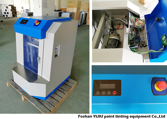 20L Rotating Automatic Clamping Paint Shaker Mixer Easy Operation 0.75kw