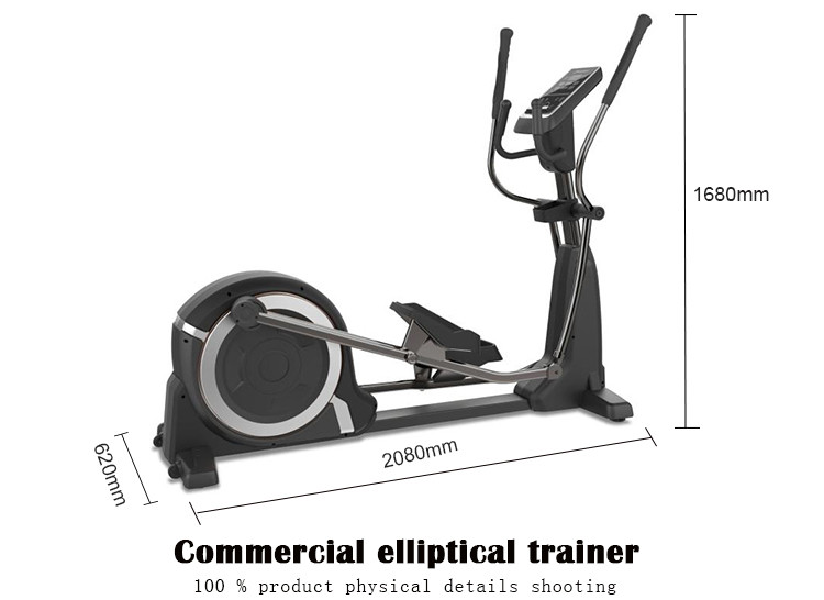 180KG Max Load Stationary Exercise Bike Gym Equipment With Wheels