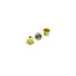 Custom Copper Drawing Parts , Blind Hole Fuse Copper Cap