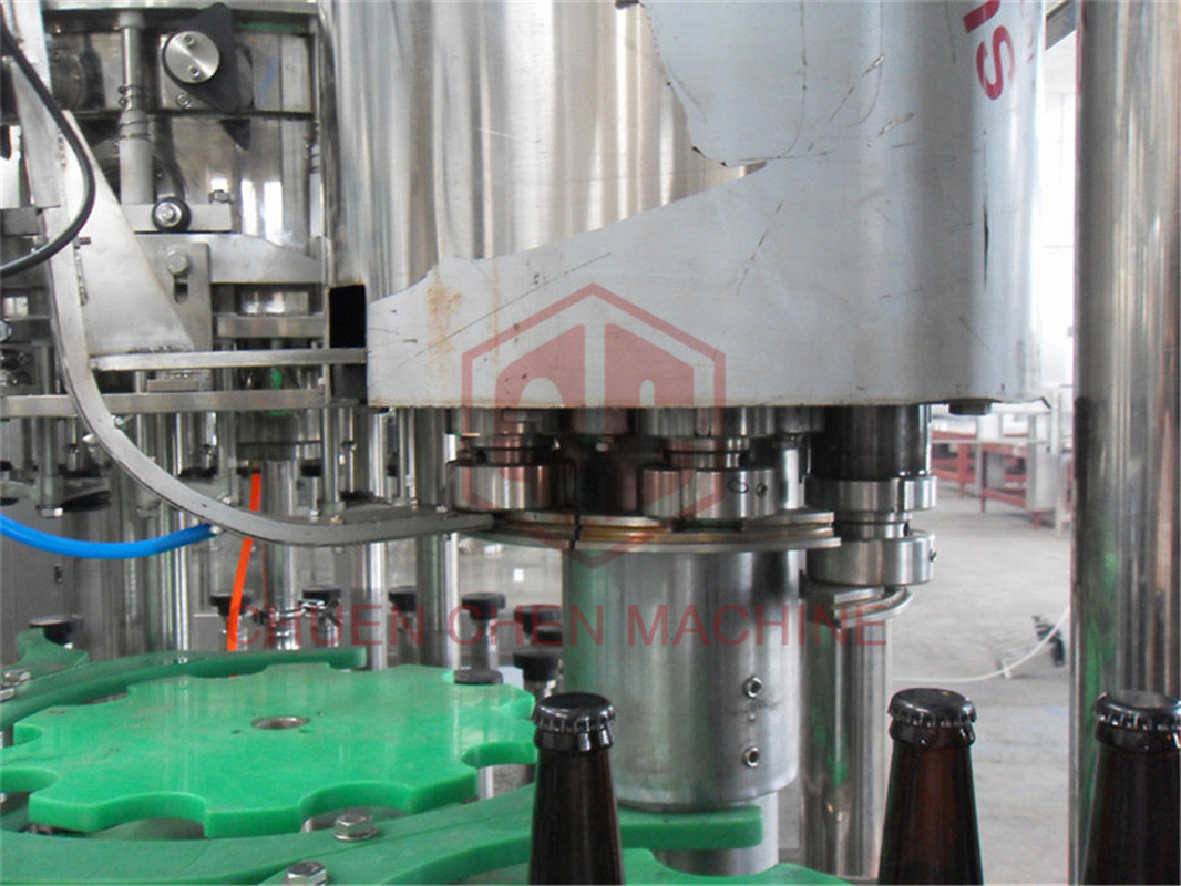 Pure Water Beer Bottle Filling Machine Perfume Inline Filling Systems