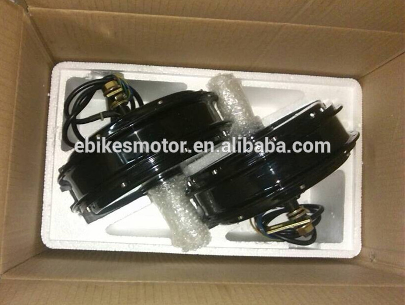 48v 1000w brushless hub motor, in front wheel motor 16'' complete kits