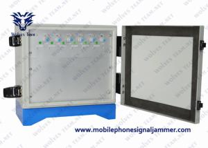 Quality Military 350W MultiBand Waterproof Prison Jammer GSM 3G 4G Cell Phone Signal Jammer wholesale
