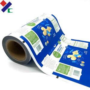 Quality Nuts Food Candy Printed BOPP Film , 60 Microns Plastic Packaging Roll Film ISO 9001 wholesale