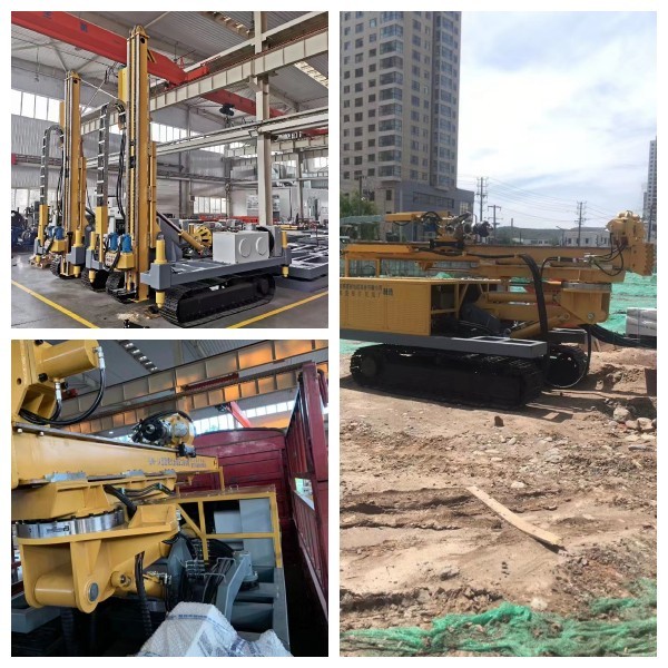 Diesel 55kW 200 m Depth Multifunctional Engineering Drilling Rig for Tunnel Pipe Shed Support in Kazakhstan