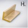 Buy cheap Electroplating Surface CuZn39Pb3 Brass L Channel For Interior Decoration Lock from wholesalers