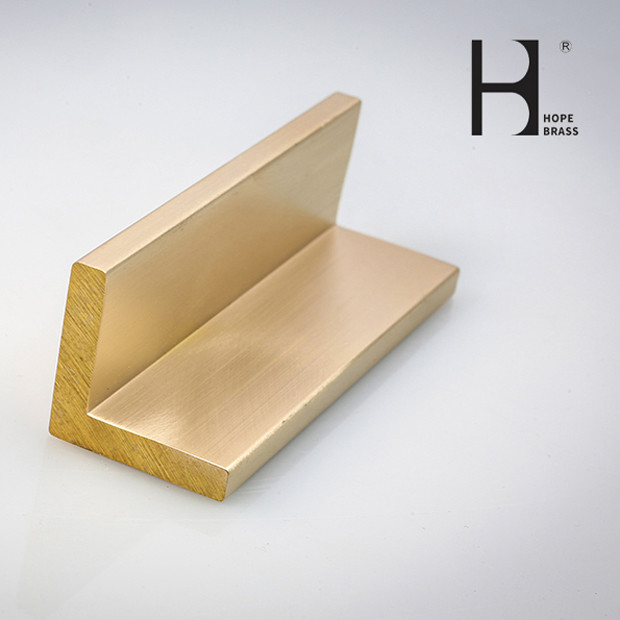 Anodizing Surface Brass L Profile , Hpb60-2 L Angle Profile