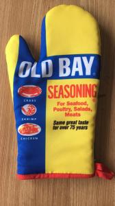 Quality Slip Resistant Heavy Duty Printed Oven Gloves Soft Feel For Heat Resistant Work wholesale