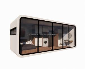 Quality Modern 20ft 40ft Prefab House Outdoor Tiny Pod Coffee House Mobile Working Apple Cabin-Popular Prefabricated Cabin Apartment Apartment wholesale