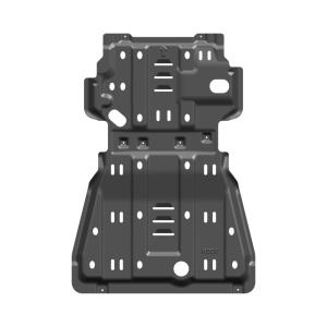 Quality Black Radiator Skid Plate for Nissan Patrol Y62 Original Off-Road Vehicle Upgrade wholesale