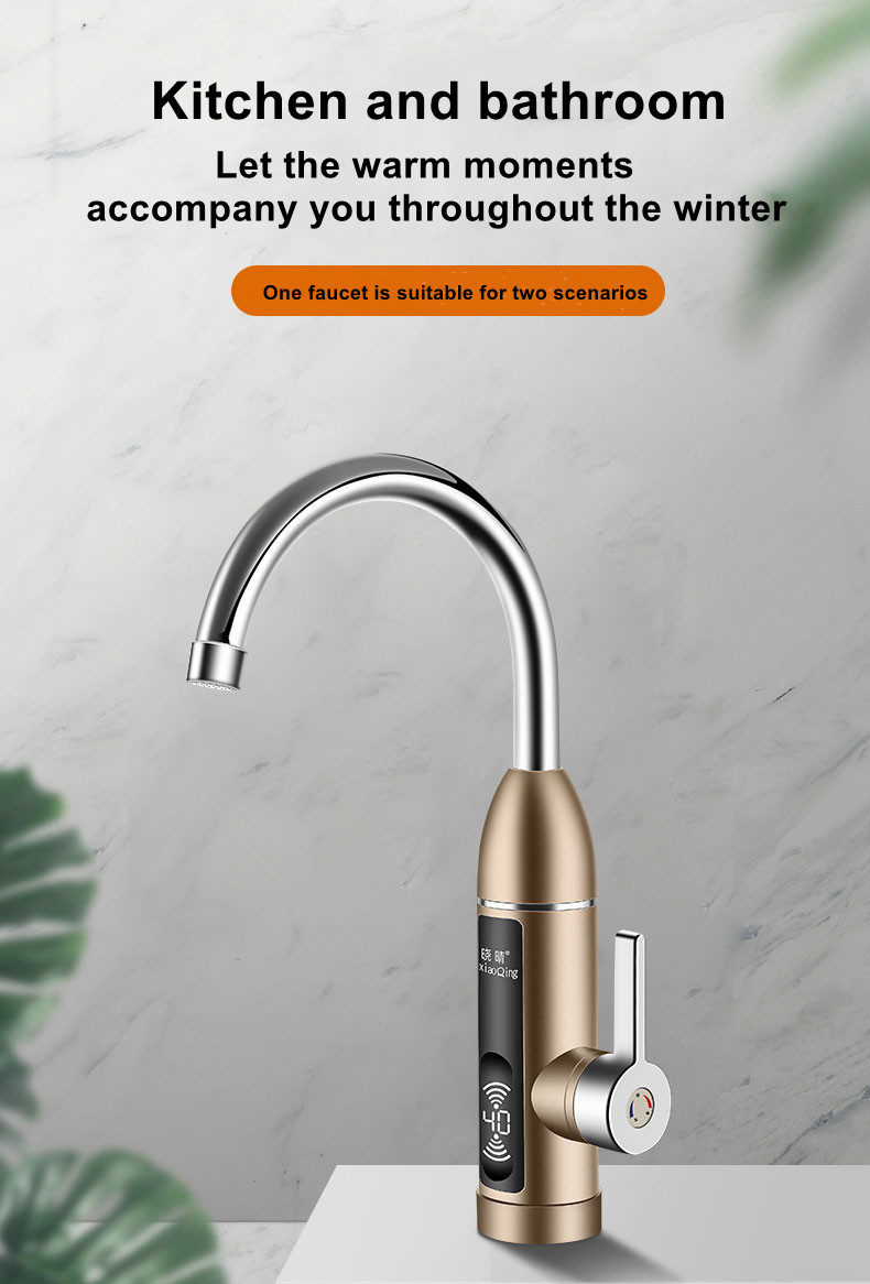 304 Stainless Kitchen Instant Hot Water Tap 3S Electric Fast Heater