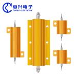 RXG24 Gold Aluminum Shell Resistor High Power Wirewound Resistor