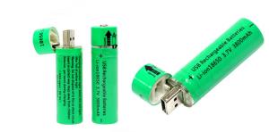 Quality 3.7V Li-ion 18650 3800mAh rechargeable standard usb battery rechargeable 18650 usb battery wholesale