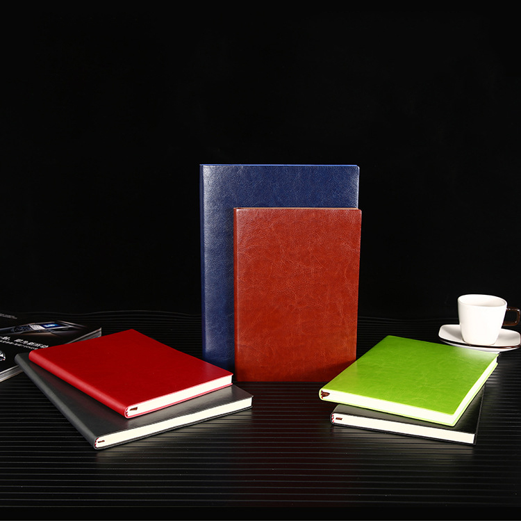 Thread Sewing A5 Custom Logo Diary Planner Notebook for Business Professionals in 2021