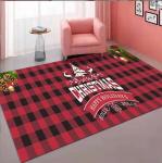 Cartoon Merry Christmas Patterns Living Room Floor Carpets