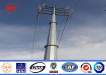 Steel Round Mast Electrical Steel Tubular Transmission Line Pole Tower With