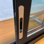 Energy Saving Windproof Double Tempered Glaze Aluminum Sliding Bathroom Window
