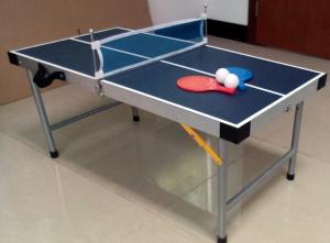 Quality Aluminum Frame 3 FT Mini Game Table Wood Folding Mini Ping Pong Table For Children wholesale