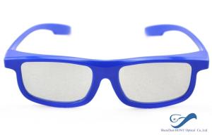 Quality Reald 3D Masterimage Cinema Active Shutter Glasses , Blue Plastic 3D Glasses wholesale