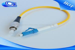 Quality Single Mode Multimde LC - UPC / FC Fiber Optic Patch Cord / SC Fiber Patch Cord wholesale