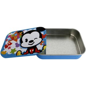 Quality Slide Tin Candy Container Milky Mouse Box , 2 Pieces Of Tinplates Can wholesale