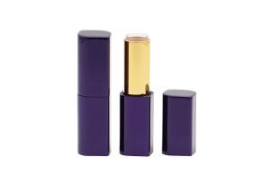Quality UV Coating Rhombus Shape Aluminum Lip Balm Tubes Cute wholesale