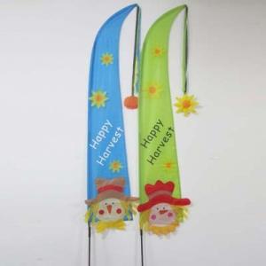 Quality Fall Harvest Garden Flag Scarecrow wholesale