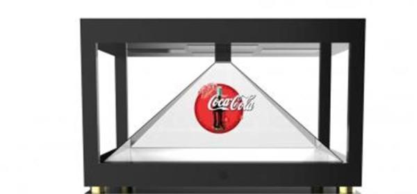 Cheap USB 19 Inch 3d Hologram Screen , 4 Side View Magic 3d Holographic Projection Pyramid for sale