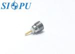 Stainless Steel Microstrip SMP Male RF Connector Thread Mounted