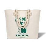 Custom Sublimation Blank Linen Tote Bag For Sublimation Photos Printing