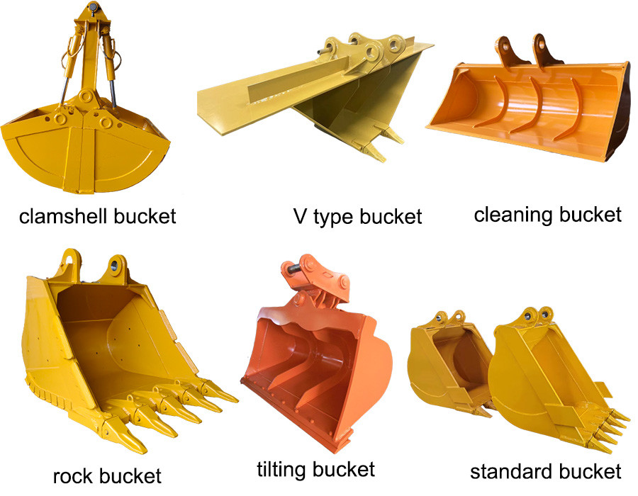 Telescopic Excavator Telescopic 25m 30m 32m With Clamshell Bucket for Excavator