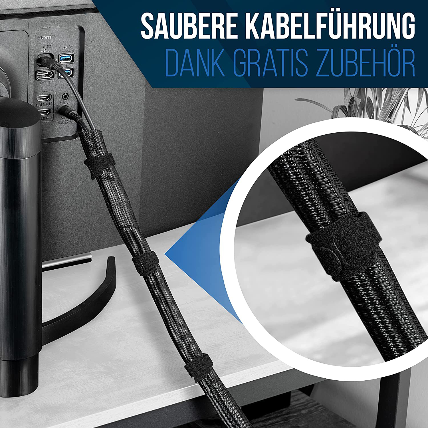 Black Steel Cable Tray for Office Meeting Table Under Desk Cable Management Organizer