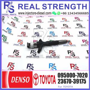 Quality Hot Selling Diesel Injector 23670-39175 Common Rail Injector 095000-7020 wholesale