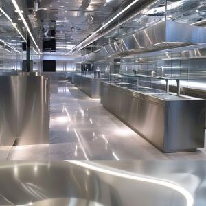Quality 304 / 316 / 201 / 430 Grade Stainless Steel Ceiling Systems For Modern Office Spaces wholesale