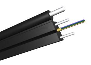 Quality 2core Outdoor Fiber Optic FTTH Network Drop Cable with FRP Strength Member wholesale