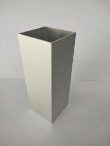 Quality Mechanical Strength Powder Coated Aluminium Extrusions Rectangle Shape wholesale