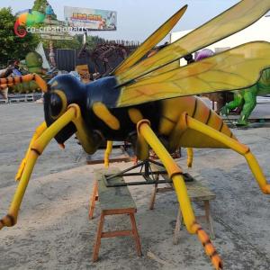 Quality Waterproof Giant Animatronic Insects Realistic Insects For Botanical Exhibition wholesale