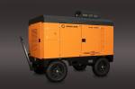 Diesel Mobile Air Compressor Water Cooling For Industrial