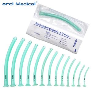 Quality Medical Disposable Nasal Airway Emergency Treatment Nasopharyngeal Airway wholesale