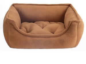 Quality Washable Orthopedic Polar Fleece Deep Sleep Dog Bed Fluffy Dog Mat Soft Warm For Teddy wholesale