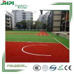 Basketball court artificial lawn green school playground outdoor stadium