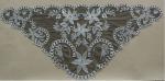 Beautiful Sliver Wire Embroidery on Black Spanish style Mantillas Size 120*60cm