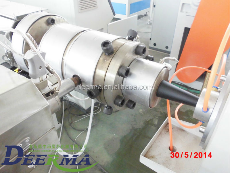 65mm Polyethylene Extrusion Machine 80Kg/H - 120Kg/H PE Pipe Extruder