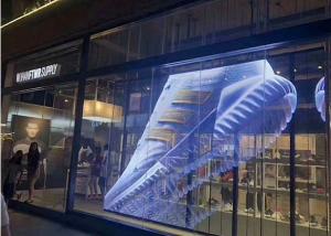 Quality SST-P3.91 1000x500mm Outdoor Transparent LED Screen wholesale