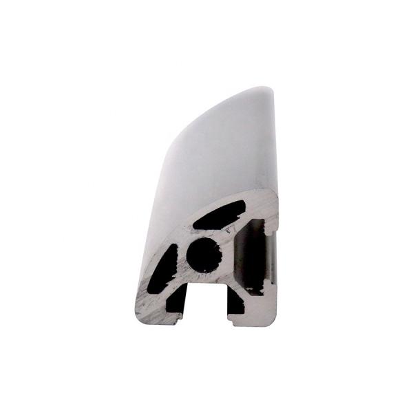 Round Shape Aluminium Industrial Profile / 2020 T Slot Aluminium Extrusion