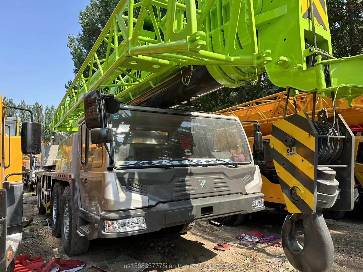 2016 Year Used Zoomlion 70 Ton Crane Excellent Performance for Construction Machine